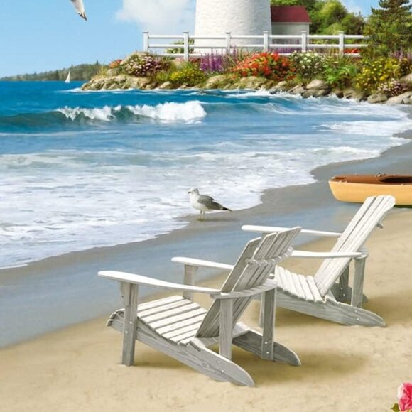 New sealed Ravensburger 300 pcs Large Format Puzzle-Sunlit Shores - Picture 4 of 13